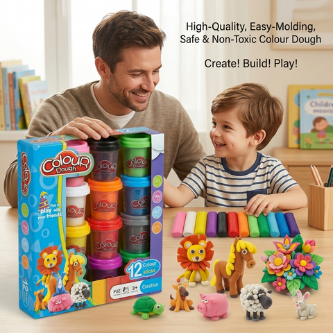 Creative Modeling Clay Color Dough Play Set