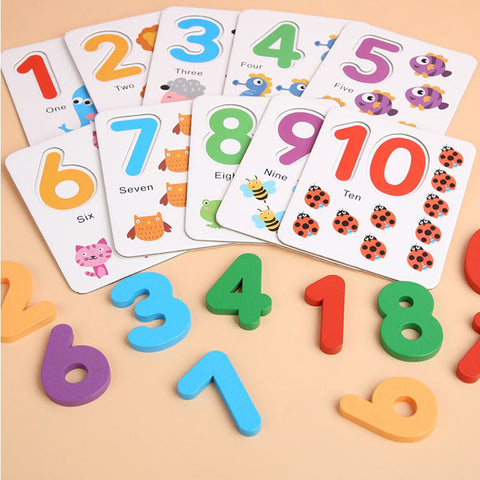 Montessori I love Mathematics Wooden Toy