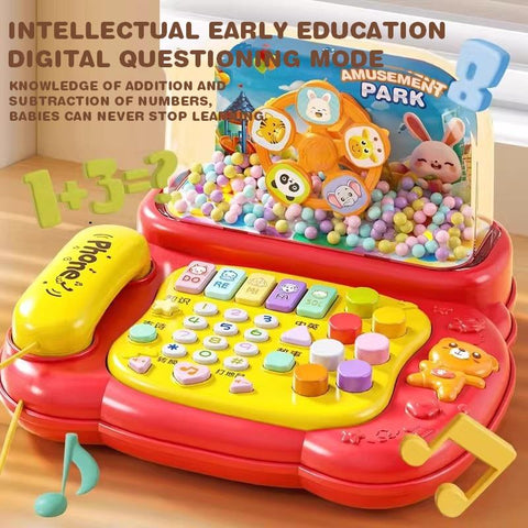 Multifunctional Telephone Piano Musical Toy