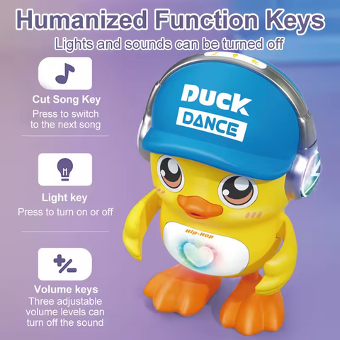 Cute Duck Dancing & Musical Toy for Kids