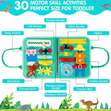 Montessori Dino Busy Book for Toddlers
