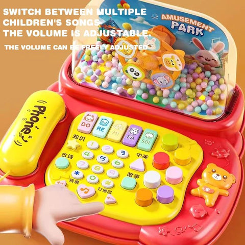 Multifunctional Telephone Piano Musical Toy