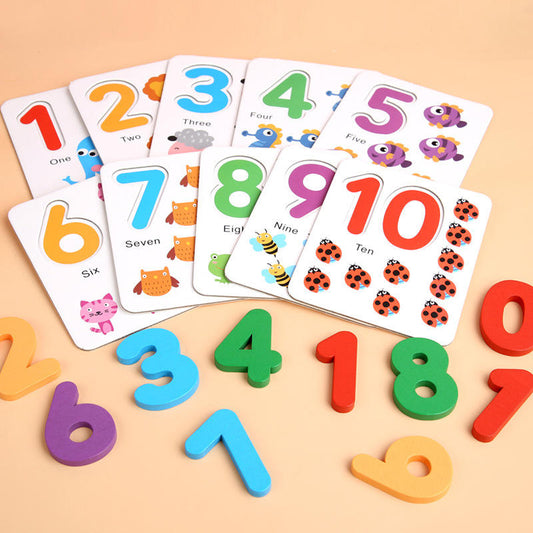 Montessori I love Mathematics Wooden Toy