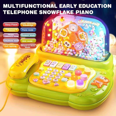 Multifunctional Telephone Piano Musical Toy