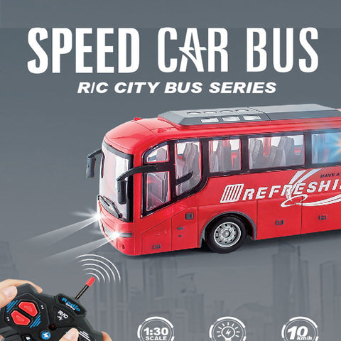 RC 1:30 Scale City Bus Toy