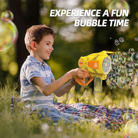 57-Hole Space Bubble Electric Bubble Machine Toy