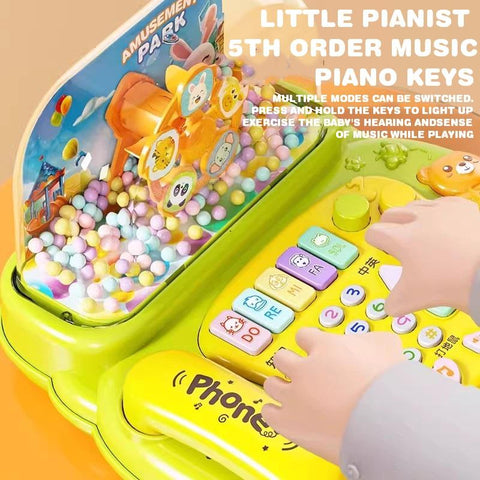 Multifunctional Telephone Piano Musical Toy