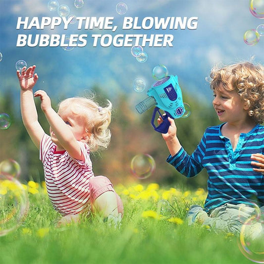 57-Hole Space Bubble Electric Bubble Machine Toy
