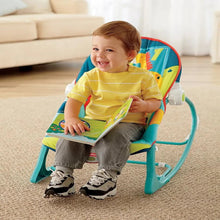 COMFORTABLE & PORTABLE INFANT-TO-TODDLER ROCKER