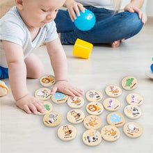 Educational Shape Pairing Puzzle & Wooden Memory Matching For Kids