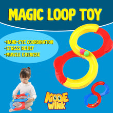 Magic Loop Creative Path with Bouncing Balls