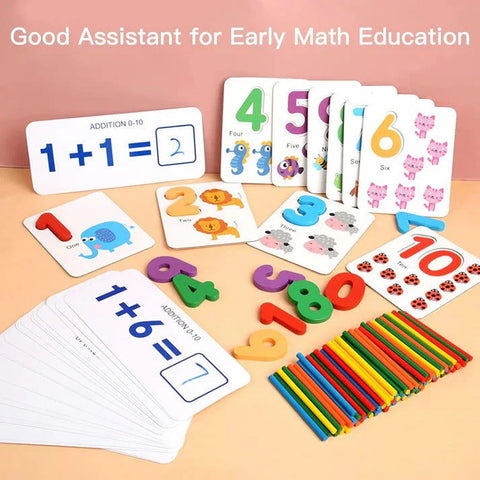 Montessori I love Mathematics Wooden Toy