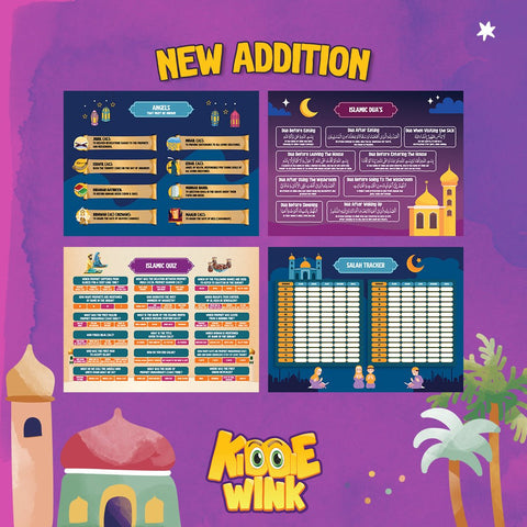 Little Muslim Activity Busy Book For Kids - KiddieWink - Gifts They'll Love