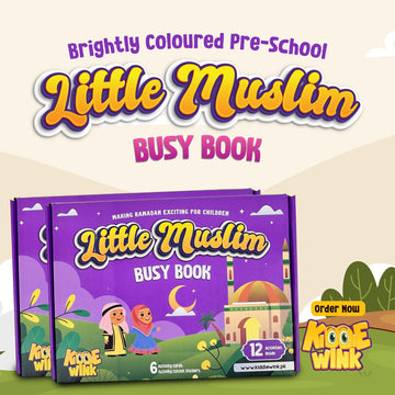 Little Muslim Activity Busy Book For Kids - KiddieWink - Gifts They'll Love