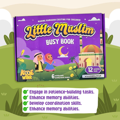 Little Muslim Activity Busy Book For Kids - KiddieWink - Gifts They'll Love