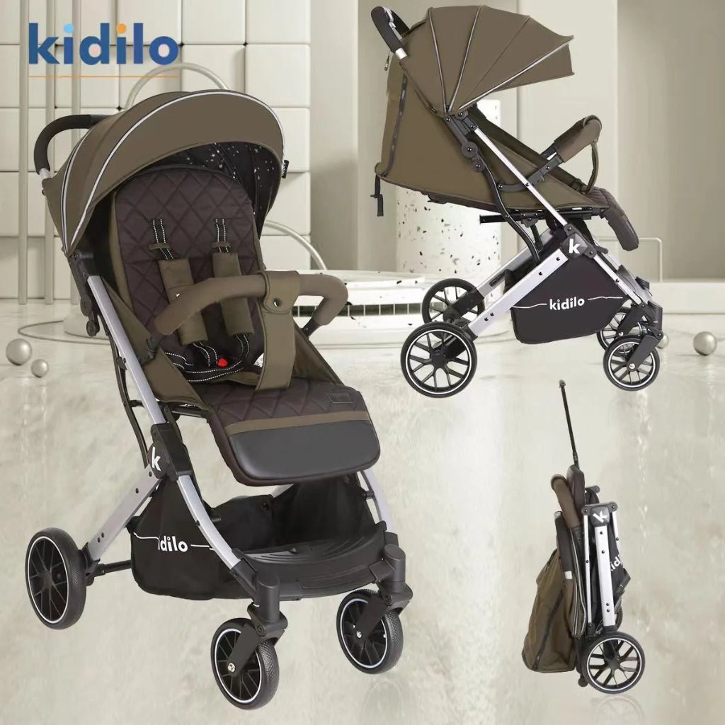 Kidilo K12 Lightweight Folding Stroller – Modern Look - KiddieWink - Gifts They'll Love