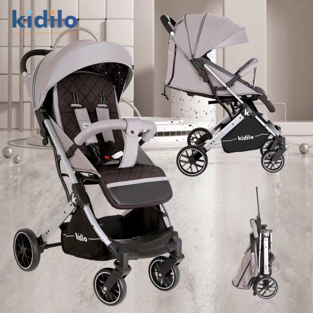 Kidilo K12 Lightweight Folding Stroller – Modern Look - KiddieWink - Gifts They'll Love