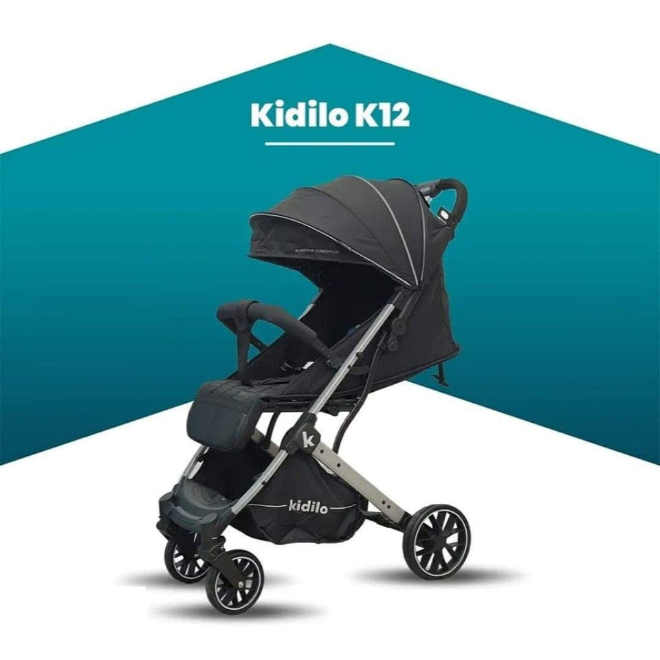 Kidilo K12 Lightweight Folding Stroller – Modern Look - KiddieWink - Gifts They'll Love