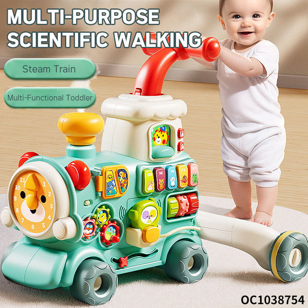 5-in-1 Baby Walker, Ride & Playset
