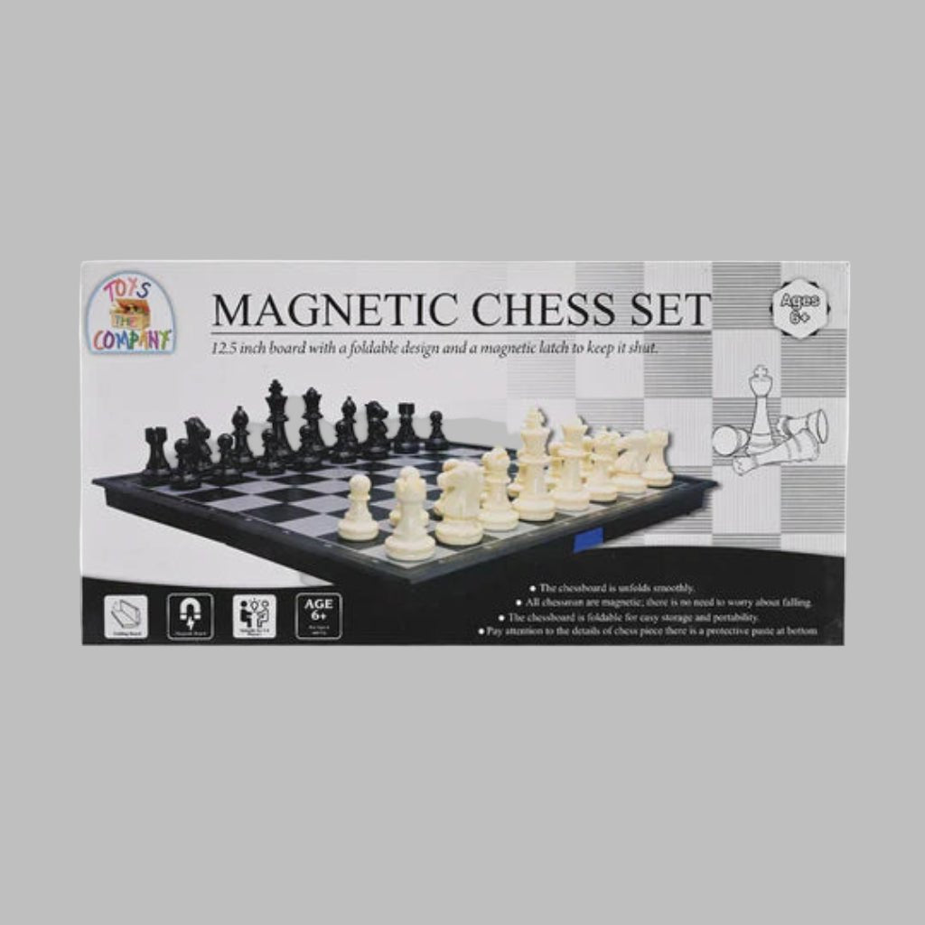 Magnetic Chess Set – 12.5'' Foldable Board for All Ages - KiddieWink - Gifts They'll Love