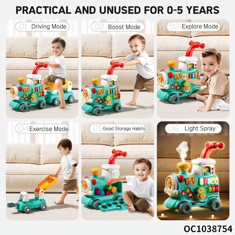 5 - in - 1 Baby Walker, Ride & Playset - KiddieWink - Gifts They'll Love