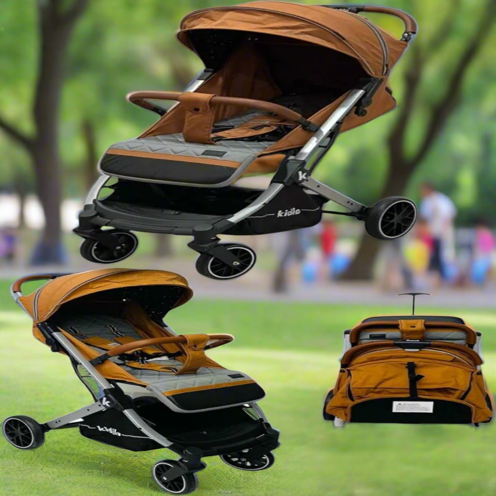 Kidilo K12 Lightweight Folding Stroller – Modern Look - KiddieWink - Gifts They'll Love