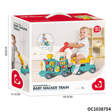 5-in-1 Baby Walker, Ride & Playset