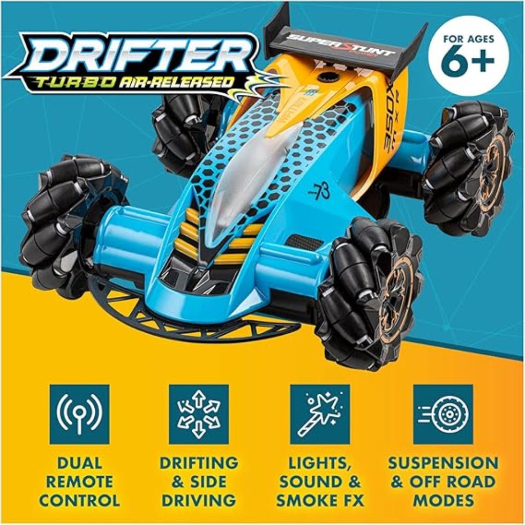 Turbo Stunt Drifter Pro 360 RC Car – High - Speed Action - KiddieWink - Gifts They'll Love