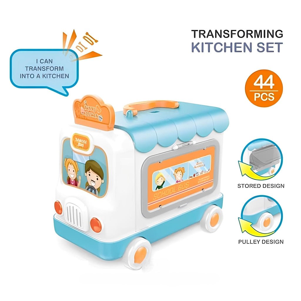 2 - in - 1 Transforming Kitchen Playset – Double the Fun, Double the Play - KiddieWink - Gifts They'll Love