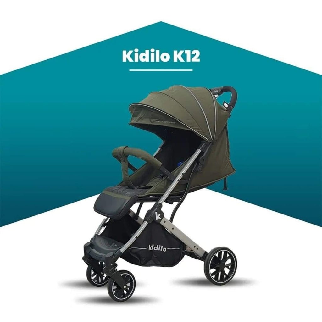 Kidilo K12 Lightweight Folding Stroller – Modern Look - KiddieWink - Gifts They'll Love
