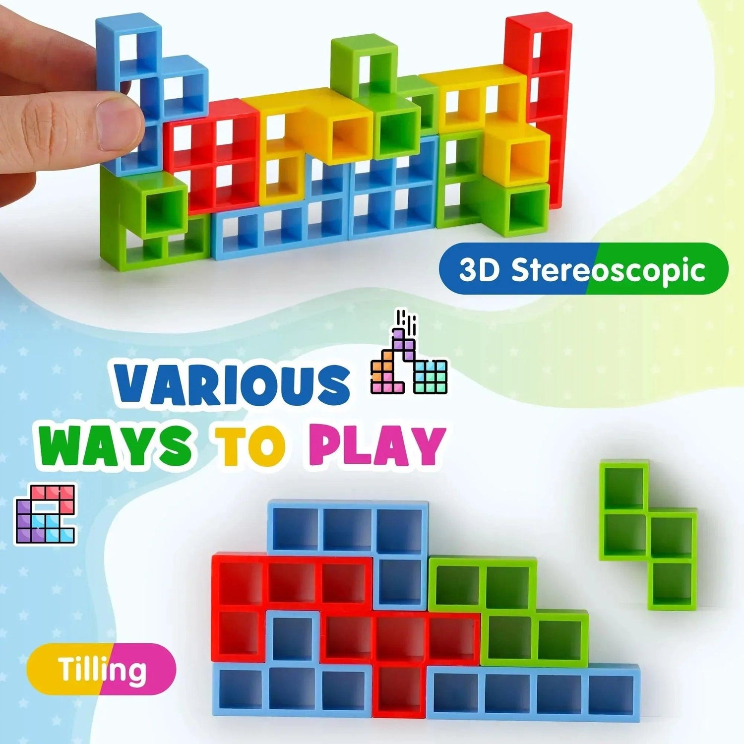 Tetra Tower Challenging Balance Game - KiddieWink - Gifts They'll Love