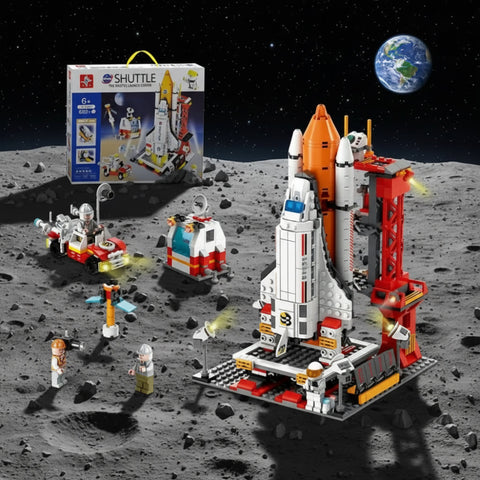 Ultimate Space Shuttle Building Block Set – (682 Pcs)