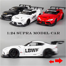 Toyota Supra Car Model Diecast Car Scale 1:24