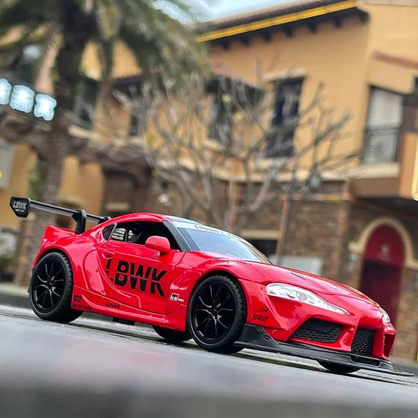 Toyota Supra Car Model Diecast Car Scale 1:24
