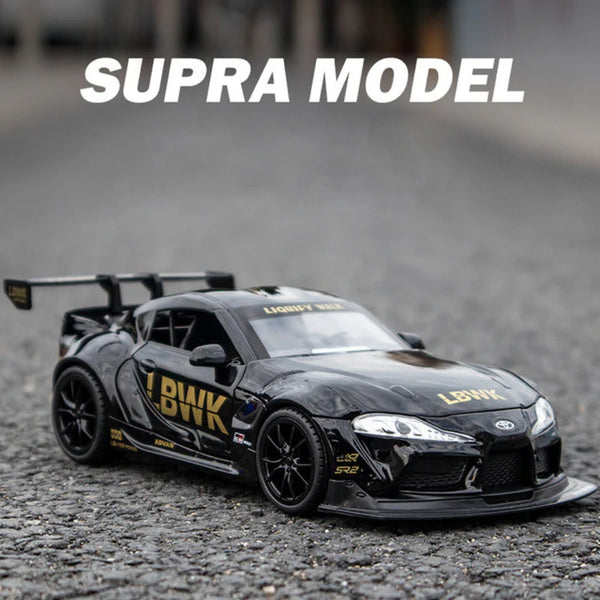 Toyota Supra Car Model Diecast Car Scale 1:24