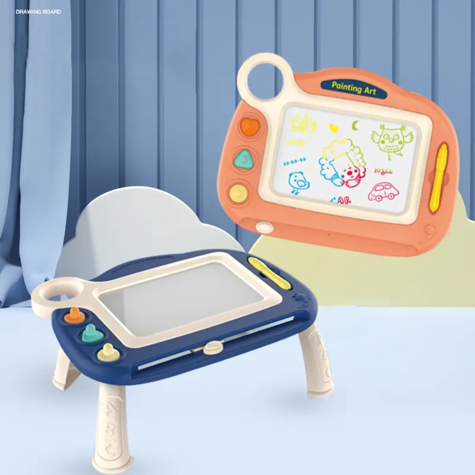 Children drawing board top