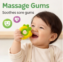 Baby Soft Silicone Teether & Rattle Set (Pack of 12)