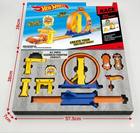 Hot wheels big 360 ° racing track for kids