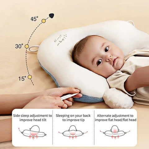 Premium Baby Anti-Roll Sleeping Pillow & Positioner