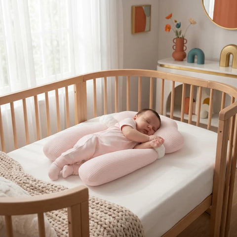 Premium Baby Anti-Roll Sleeping Pillow & Positioner
