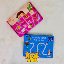 Reusable Tracing Work Book & Activity Busy Book (Life Skills)