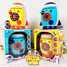 Musical Rocket Style Money Bank For Kids