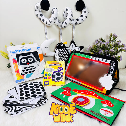 KiddieWink™ Sensory Pack For 0 To 3 Months Babies