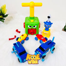 Automatically Transform Car & Balloon Launcher Car