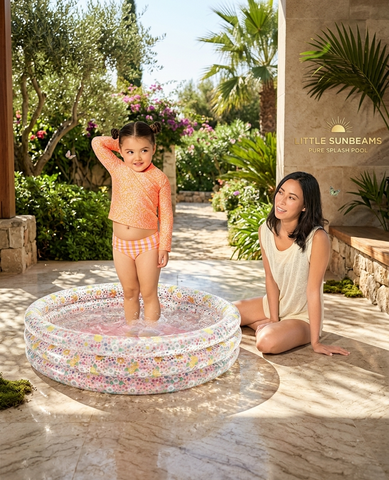 Summer Splash 3 Ring Inflatable Baby Pool