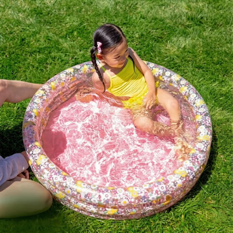 Summer Splash 3 Ring Inflatable Baby Pool