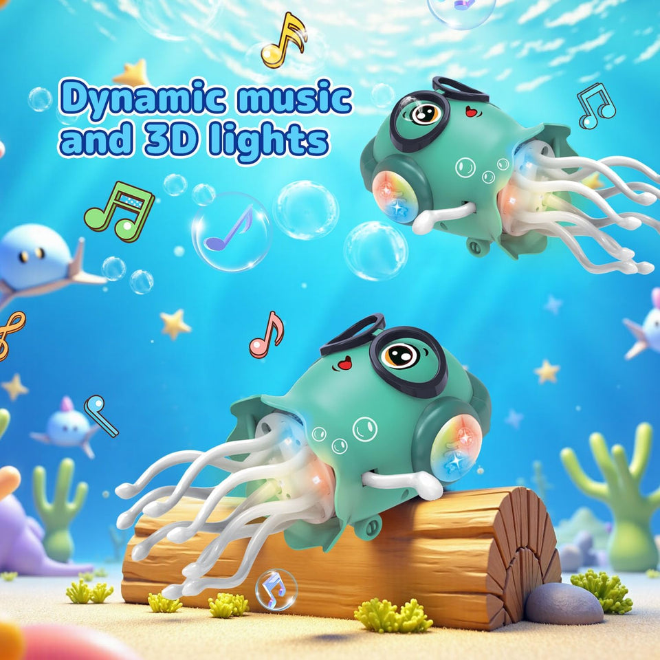 Lightning & Musical Jelly Fish Dance Toy – image 2 – KiddieWink