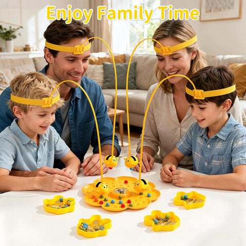 Interactive Magnetic Bee Catcher Game