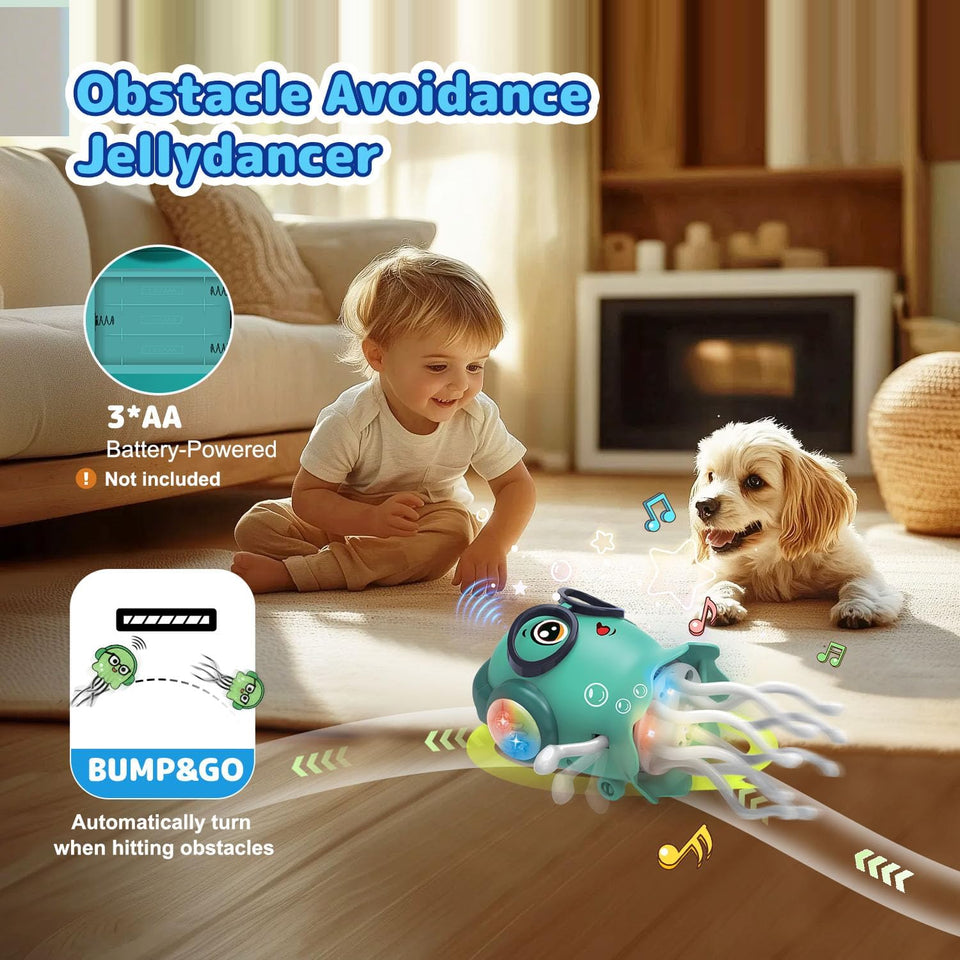Lightning & Musical Jelly Fish Dance Toy – image 4 – KiddieWink