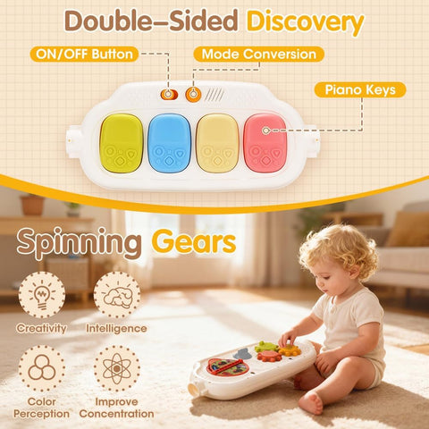 7-in-1 Multifunctional Musical Piano Activity Gym